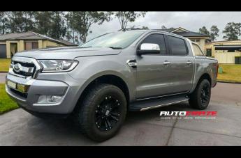 FORD RANGER MONSTER XD 2 MATTE BLACK
